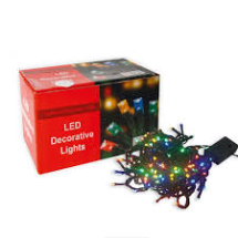 GUIRNALDA DE 4M C/LUCES DECORATIVAS