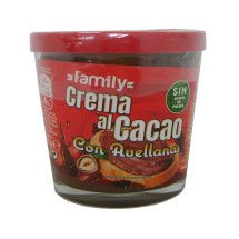 Crema de cacao con avellanas, 210 g