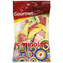 Goma Gourmet Frutas Surtido 150 gr
