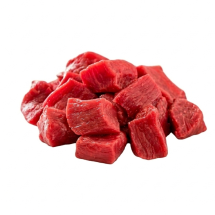 Carne de res troceada, 1 kg - 2.2 lbs