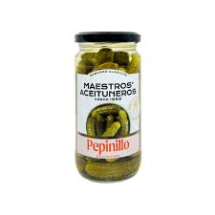PEPINILLO EN VINAGRE UNO 345 GR MAESTROS ACEITU. 