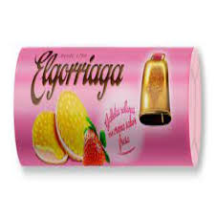 GALLETAS RELLENAS DE FRESA ELGORRIAGA 90GRS 