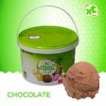 Helado sabor chocolate, 3 litros