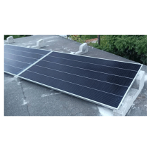 Soporte de hormigón autolastrado para paneles solares