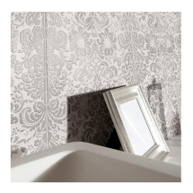 Losa cerámica española Feel silver 31.6x60 cm