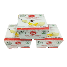 Yogourt de platano, 12x100 g