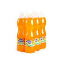 6x1500 ml-Refresco sabor naranja, najita