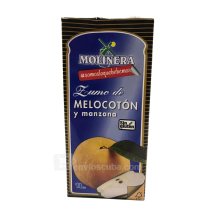 1 L-Zumo de melocotón-manzana