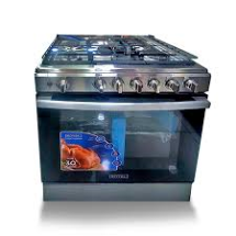 COCINA DE GAS DE HORNO REF REH76ACR, DE 5 HORNILLAS , M/ROYAL