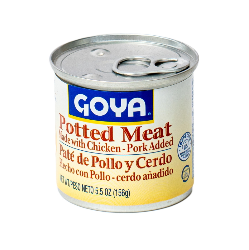 156 gr  - Pate de Pollo y Cerdo Goya 