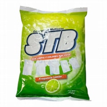 Detergente en polvo multiuso STB bolsa  500g Limon