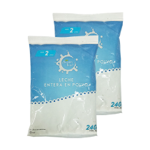 Leche en polvo, 2x240 g 