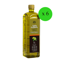 Aceite de oliva 100% puro, 6 x 1 L