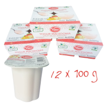 Yogur de macedonia, 12x100 g