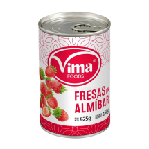 Fresas en almíbar, 425 g