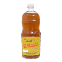 Vino seco natural, El Mundo, 1 litro