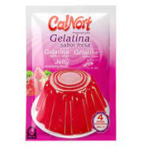85 g-Gelatina sabor fresa CalNort