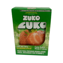 Zuko sabor Fresa, 8 unidades