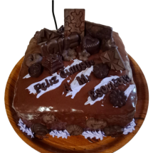 Torta de Chocolate (Cuadrada) 22x22x7cm
