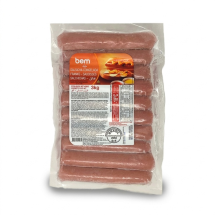 Salchichas de Pollo BEM, 3 Kg 