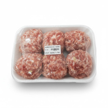 Hamburguesa de cerdo, 6 U/ 120 U