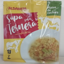 SOPA INSTANTANEA SABOR TERNERA CON ESTRELLITAS