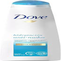 350ml, Champú Hidratación anti-nudos, DOVE. 