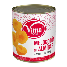 Melocotón en almíbar, 3 kg