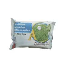 Toallitas refrescantes ALIMERKA paquete 25 unidades