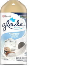 GLADE AMBIENTADOR SPRAY POLVO FRESCO 8OZ UNO 
