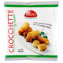 CROQUETAS DE PAPA  PARA FREIR 600GR   M/SACPO