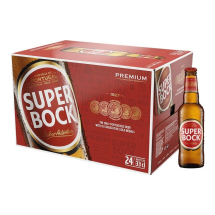 Caja de cerveza SUPER BOCK, 24 x 330 ml