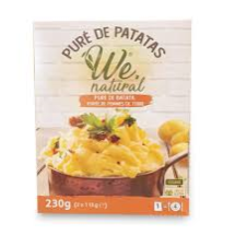 PURE DE PATATAS WE NATURAL 115g