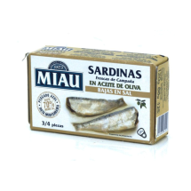 Sardina en aceite de oliva, 120 g