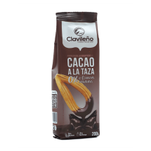 Cacao a la taza, 200 ml, sin azúcar añadida