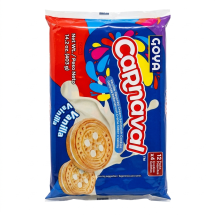 Galletas de Vainilla con crema 403 gramos -El pack de 12 uni 