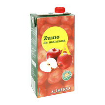 Zumo manzana ALIMERKA brick 1 L