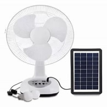 Ventilador c/Sistema Solar 12pulg 12W 