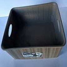 CAJA PLÃSTICA, ELEGANCE M TORTORA, CM 25X19,5X10H   M/ELEGANCE