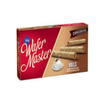 Caja de Wafer Master Rollos con crema de capuchino 65g