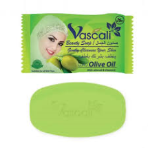 JABON EN BARRA VASCALI ACEITE DE OLIVA 75GRX96PCS/C Pcs