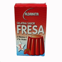 GELATINA SABOR FRESA CJTA170GR (2X85GR) ALDAKETA