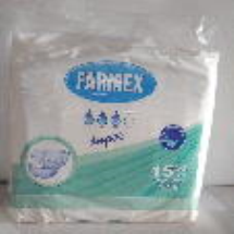 FARMEX-Culeros desechables Adulto Talla M E/N 40-70 KG (15)
