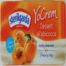 Postre Lacteo Albaricoque YoCrem 2x100gr Sterilgarda 