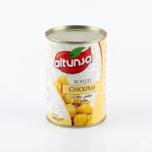 GARBANZOS HERVIDOS ENLATADOS 400GR