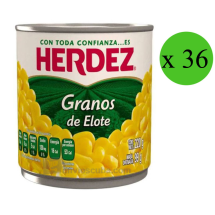 Kit 36 unidades de 400 gr maíz Herdez