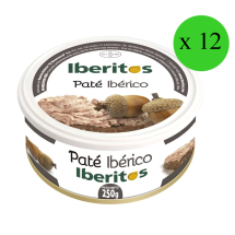Paté Ibérico, 12 x 250 g