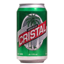 CERVEZA CRISTAL  LATA 355 ML