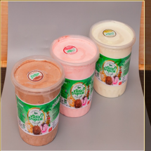 Helado sabor coco glasé, 1 litro