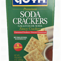 Galletas de Soda Crackers Premiun Goya